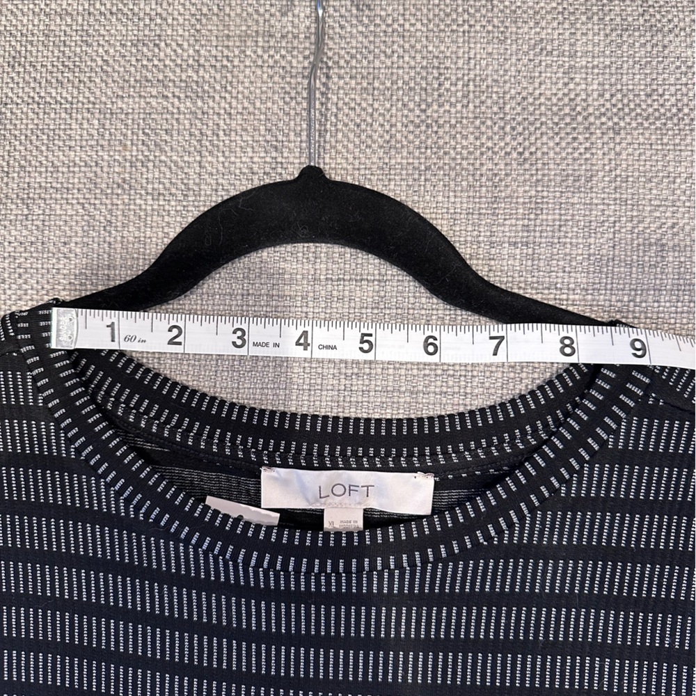 Black Patterned Dress - Picture 6 of 13